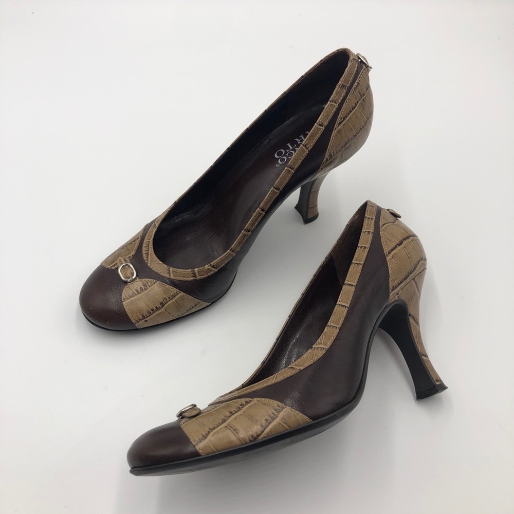 Franco Sarto Brown Pump